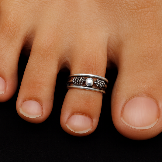 Classic Tribal Motif Toe Ring