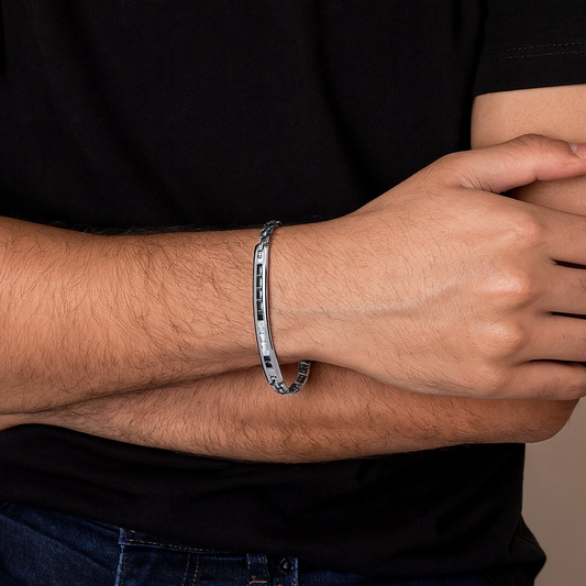 Cuban Chain Silver Bracelet