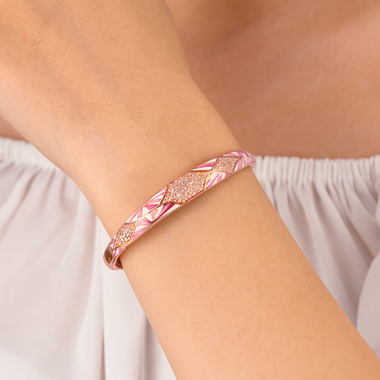 Geometric Bar Statement Bracelet