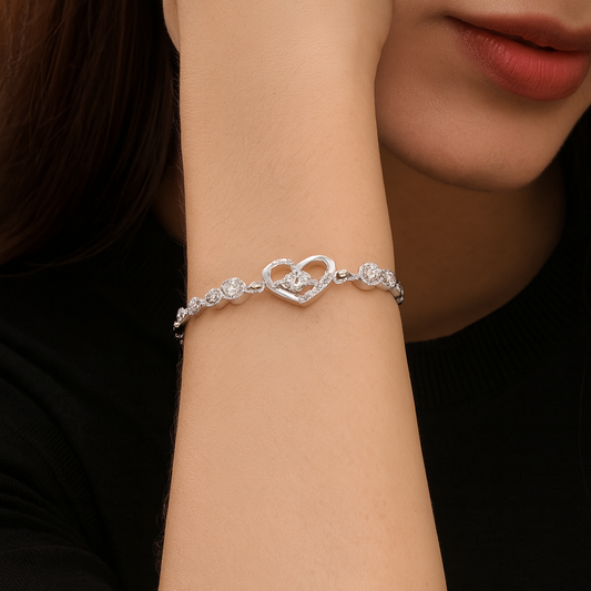 Bold Cuff Charm Bracelet