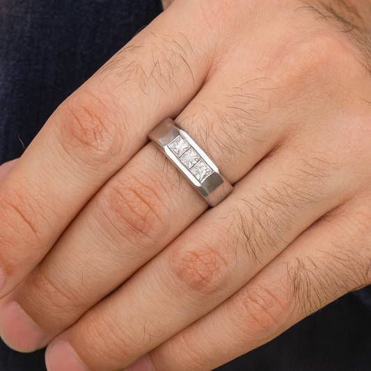 Princess Channel Band Ring