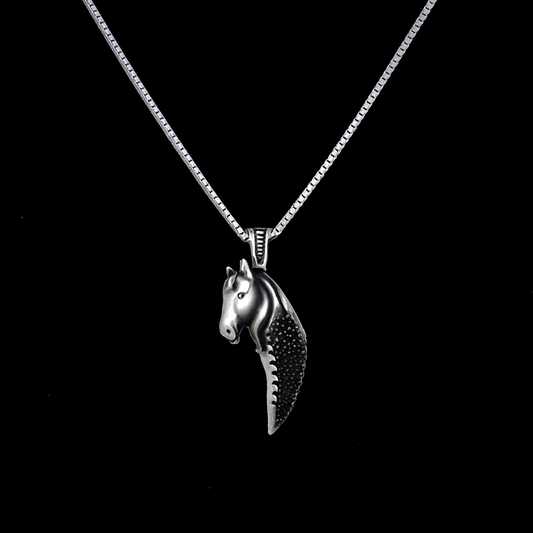 Horse Pendant with Chain
