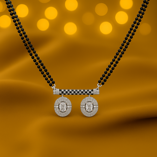 Dual Oval Mangalsutra