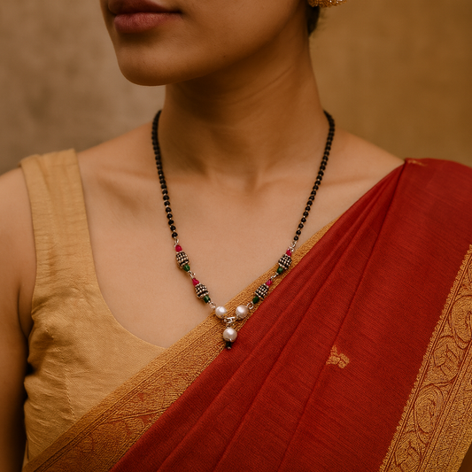 Pearl Charm Mangalsutra