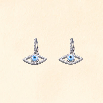 Evil Eye Sparkle Hoop