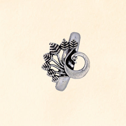 Blooming Flower Toe Ring
