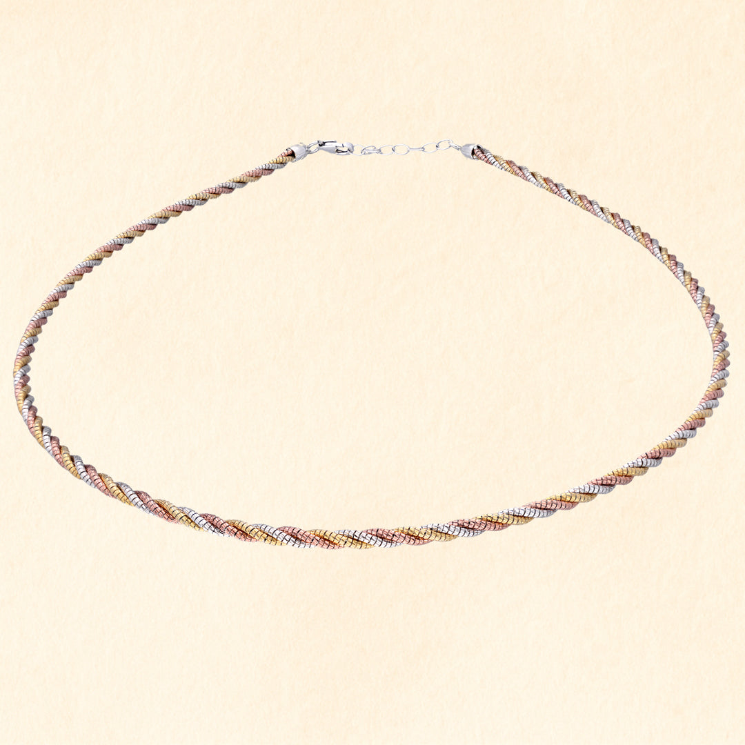 Tricolor Twist Chain for Men and Women