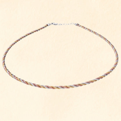 Tricolor Twist Chain for Men and Women