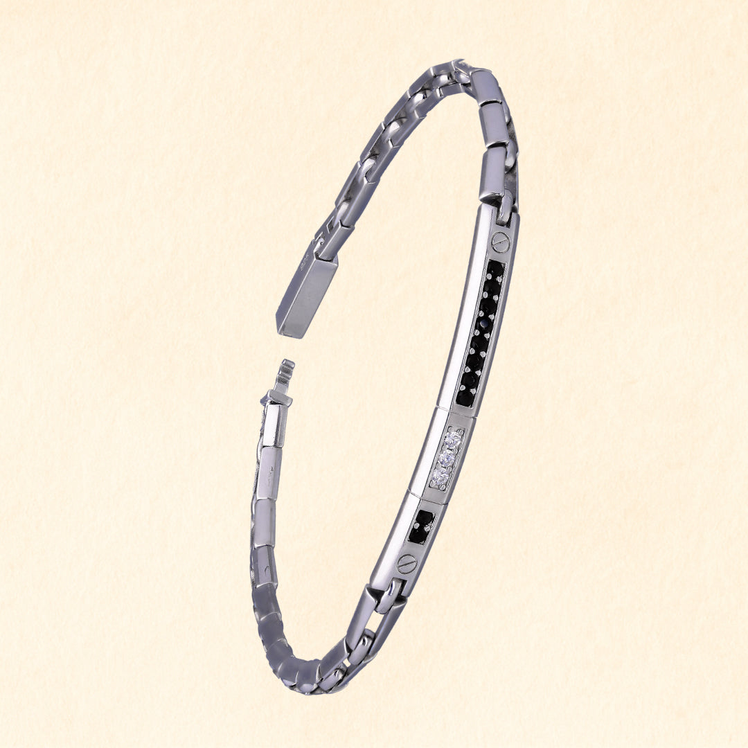 Cuban Chain Silver Bracelet