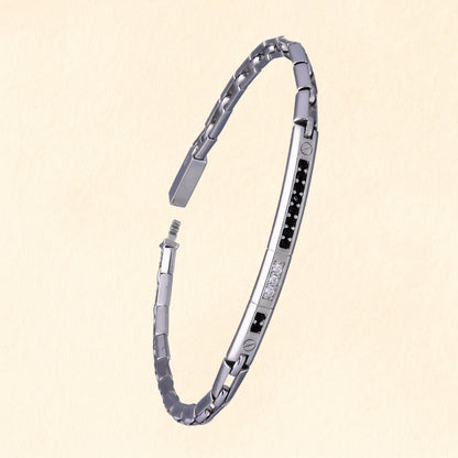 Cuban Chain Silver Bracelet