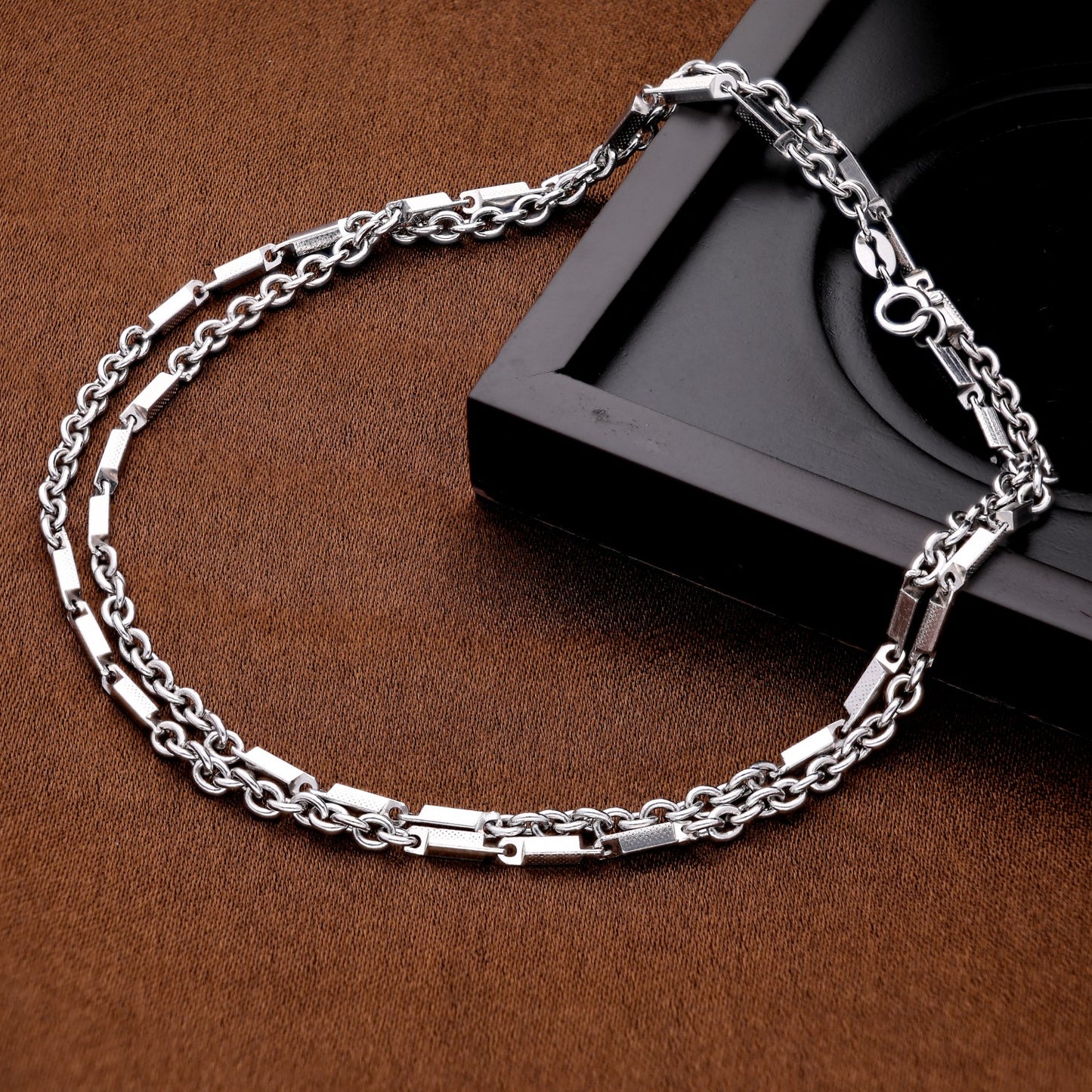 Bar Link Fusion Chain for Men