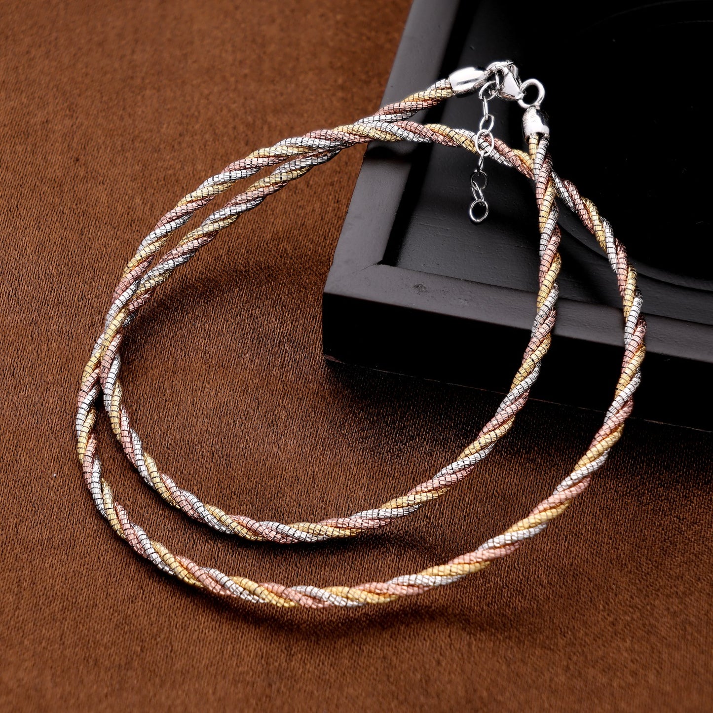 Tricolor Twist Chain for Men and Women