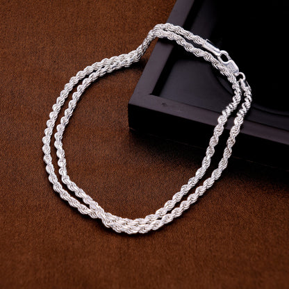 Twisted Rope Chain for Men