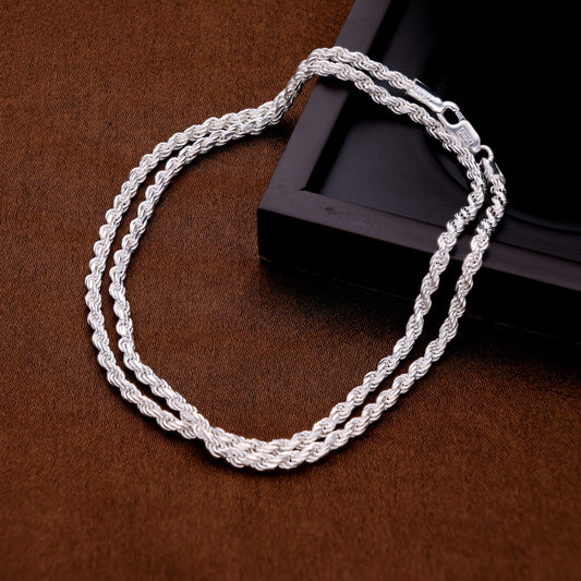 Twisted Rope Chain for Men