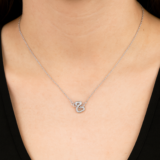 Graceful Swan Silver Pendant