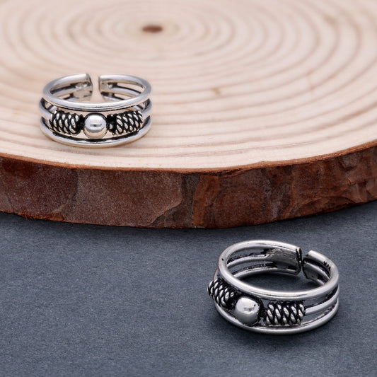 Classic Tribal Motif Toe Ring