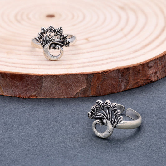 Blooming Flower Toe Ring