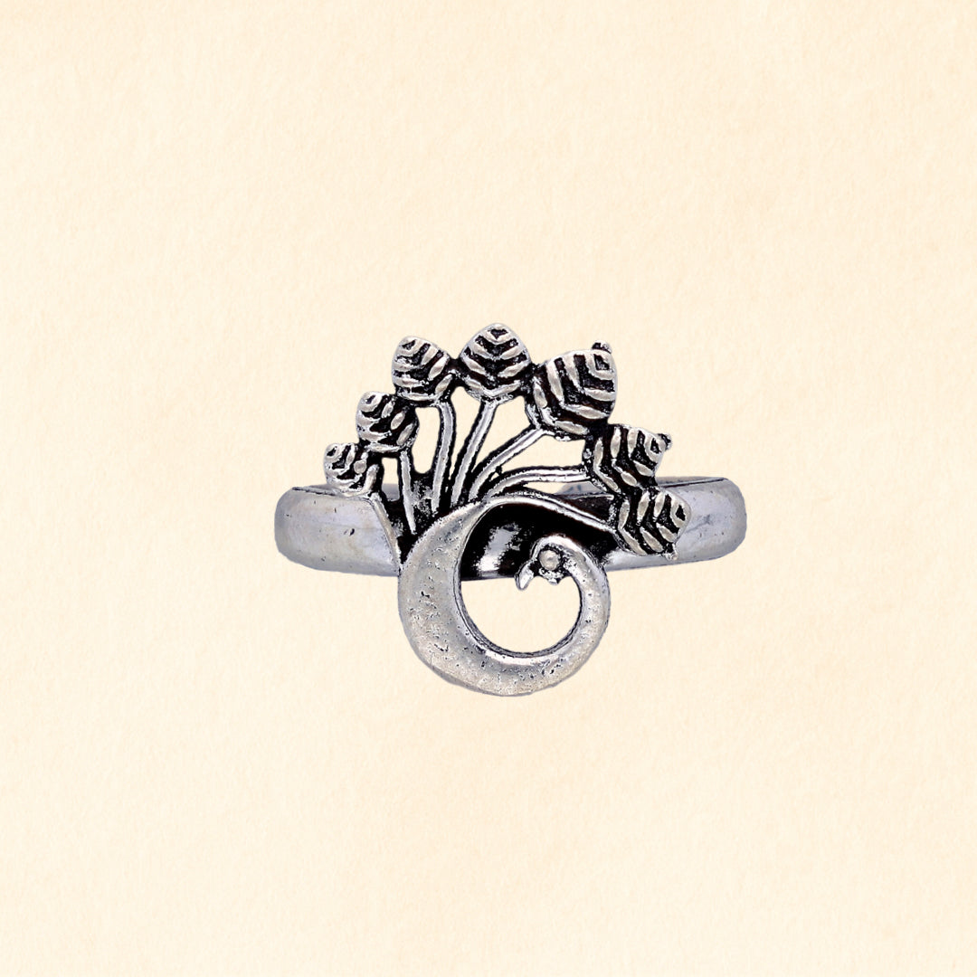 Blooming Flower Toe Ring