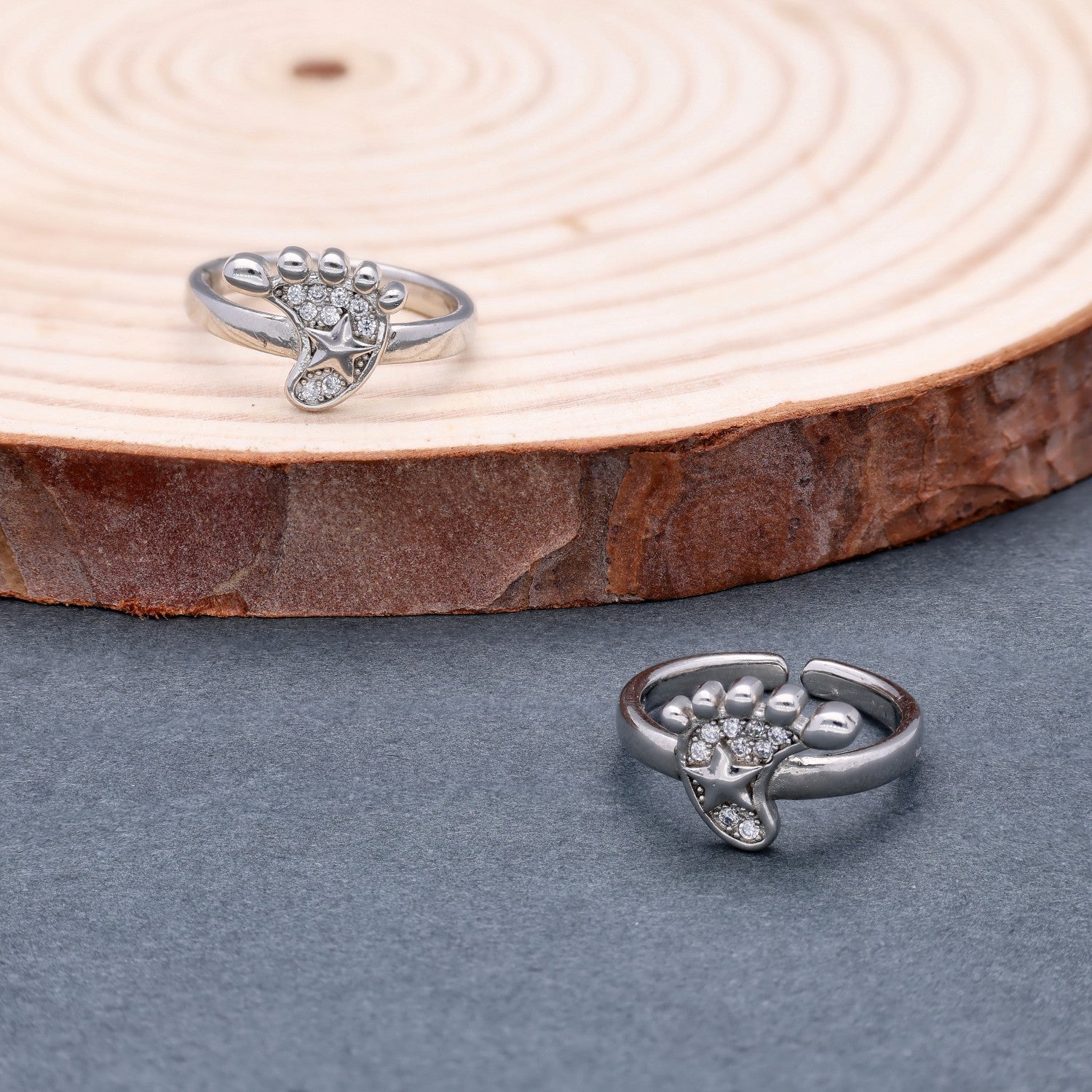 Sparkling Star Toe Ring