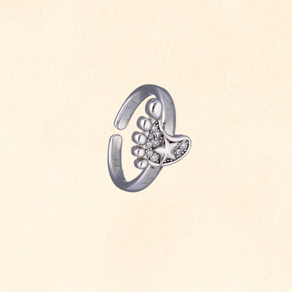 Sparkling Star Toe Ring