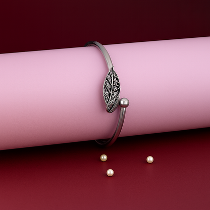 Brown Beaded CZ Bracelet