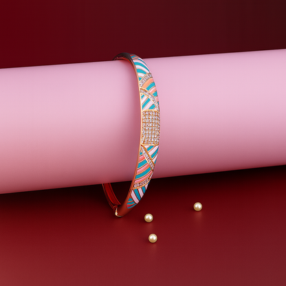 Glossy Linked Classic Bracelet