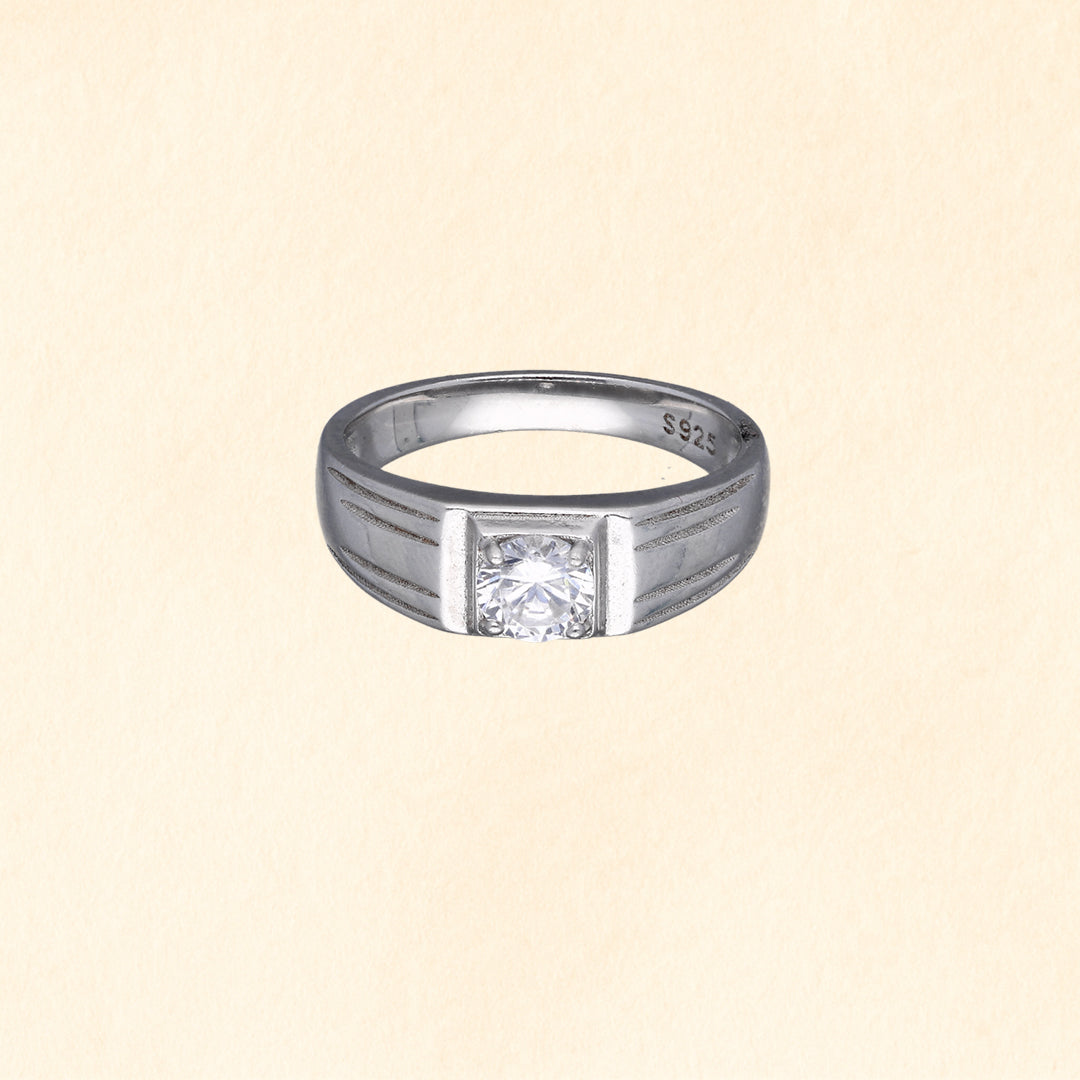Classic Solitaire Band for Men
