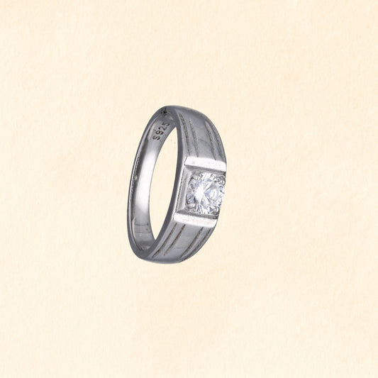 Classic Solitaire Band for Men