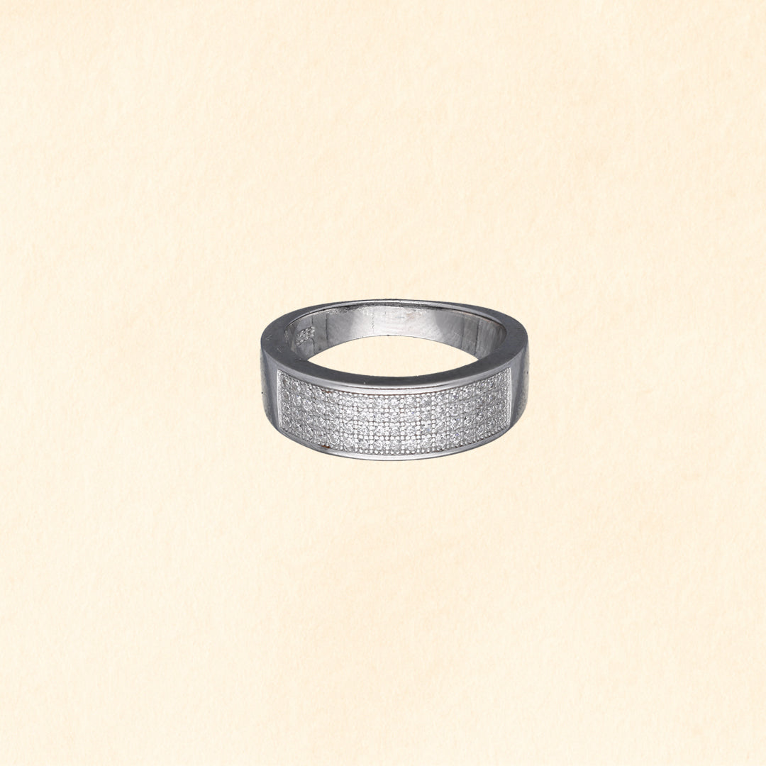 Full Pave Band Ring