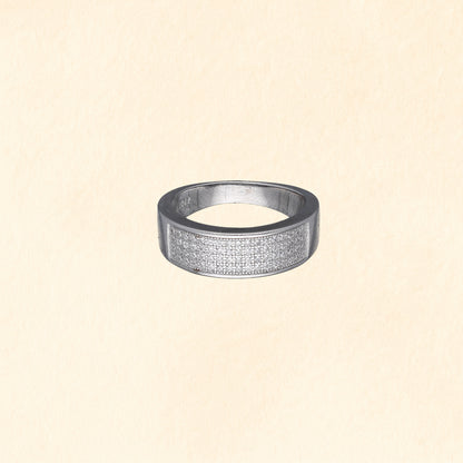 Full Pave Band Ring