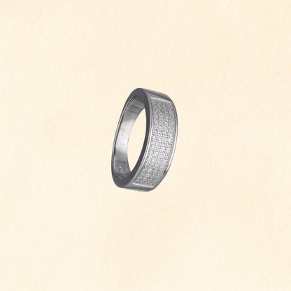Full Pave Band Ring