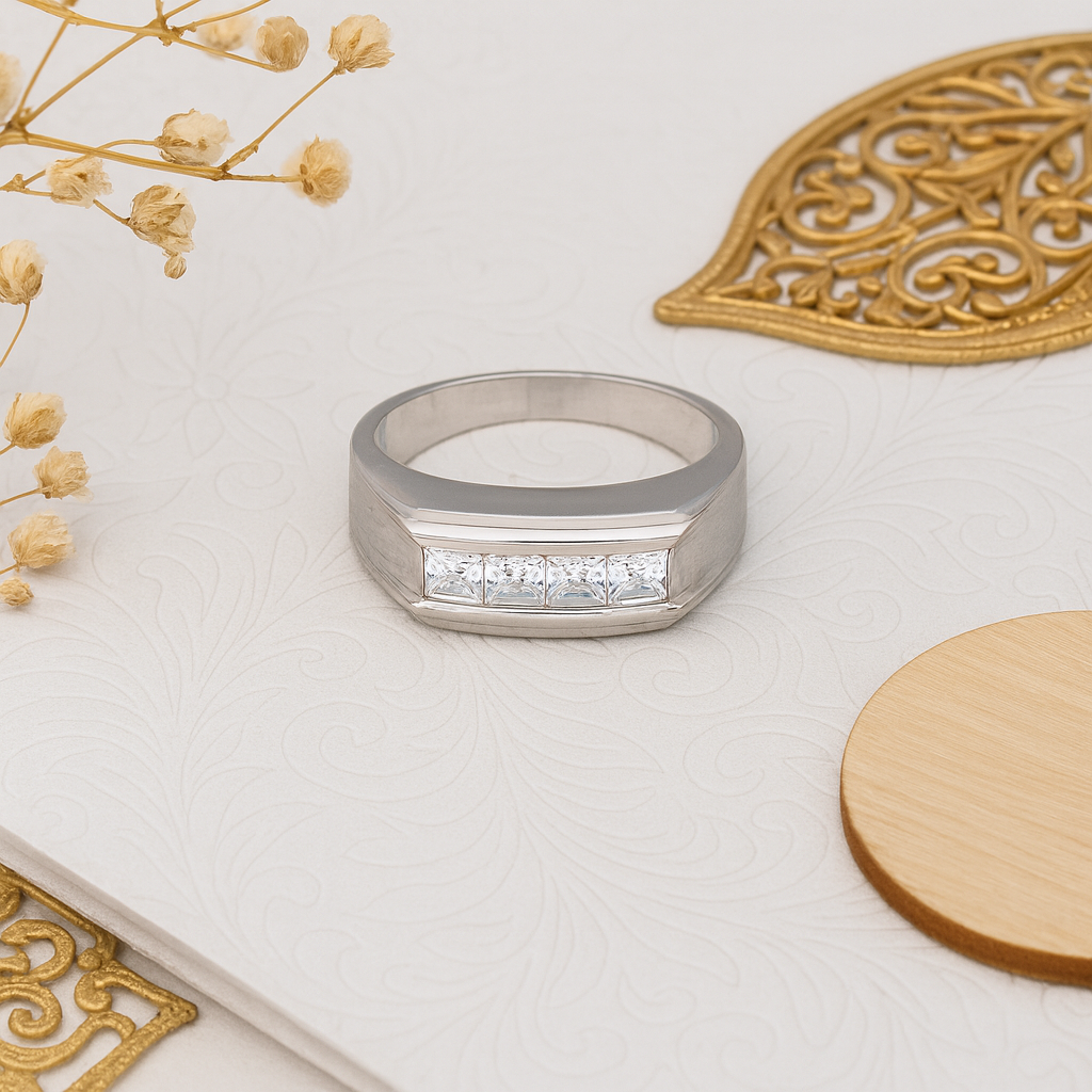 Princess Channel Band Ring