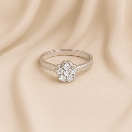 Blossom Stone Petal Ring