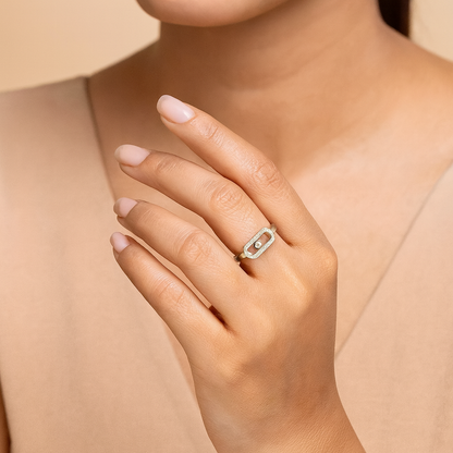 Stylish Silver Finger Ring