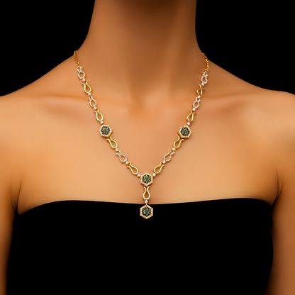Gold Plated Silver Necklace