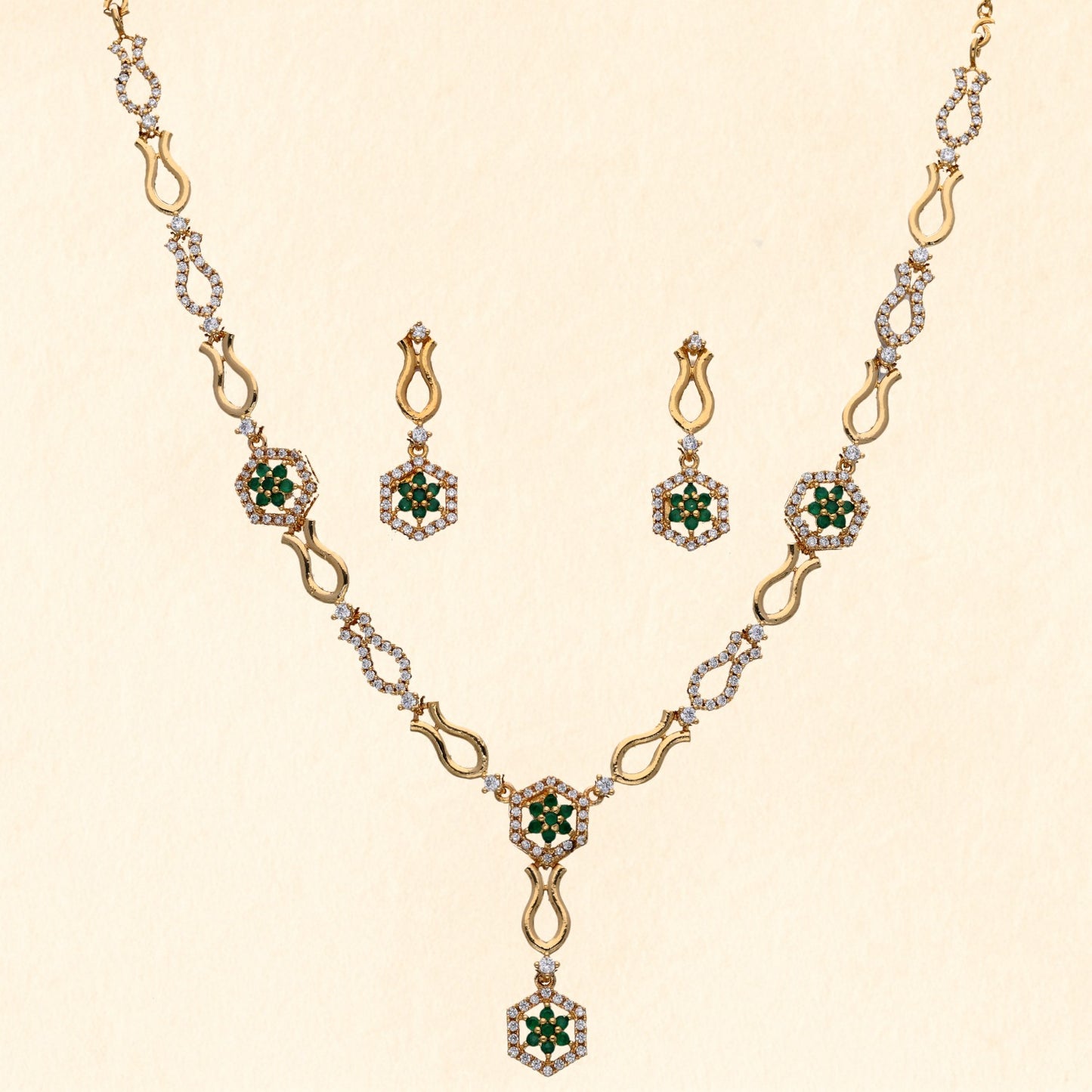 Gold Plated Silver Necklace