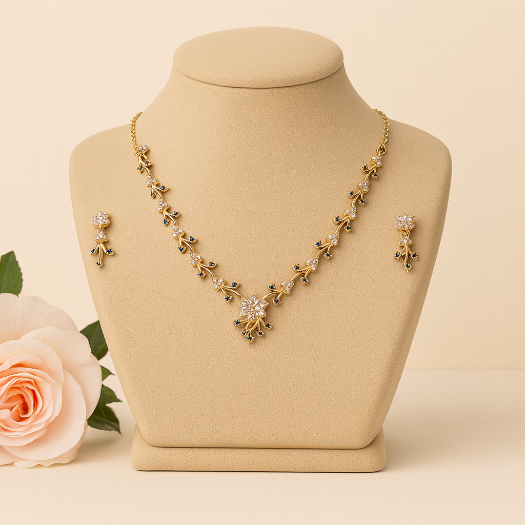 Blossom Spark Necklace Set