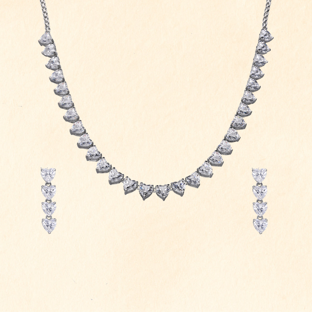 Classic Zircon Tennis Necklace