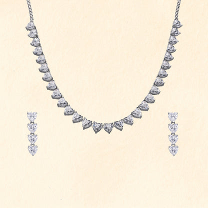 Classic Zircon Tennis Necklace