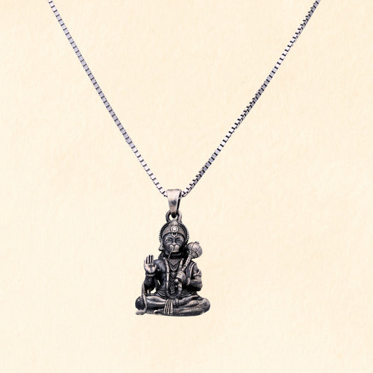 Hanuman Pendant with Chain