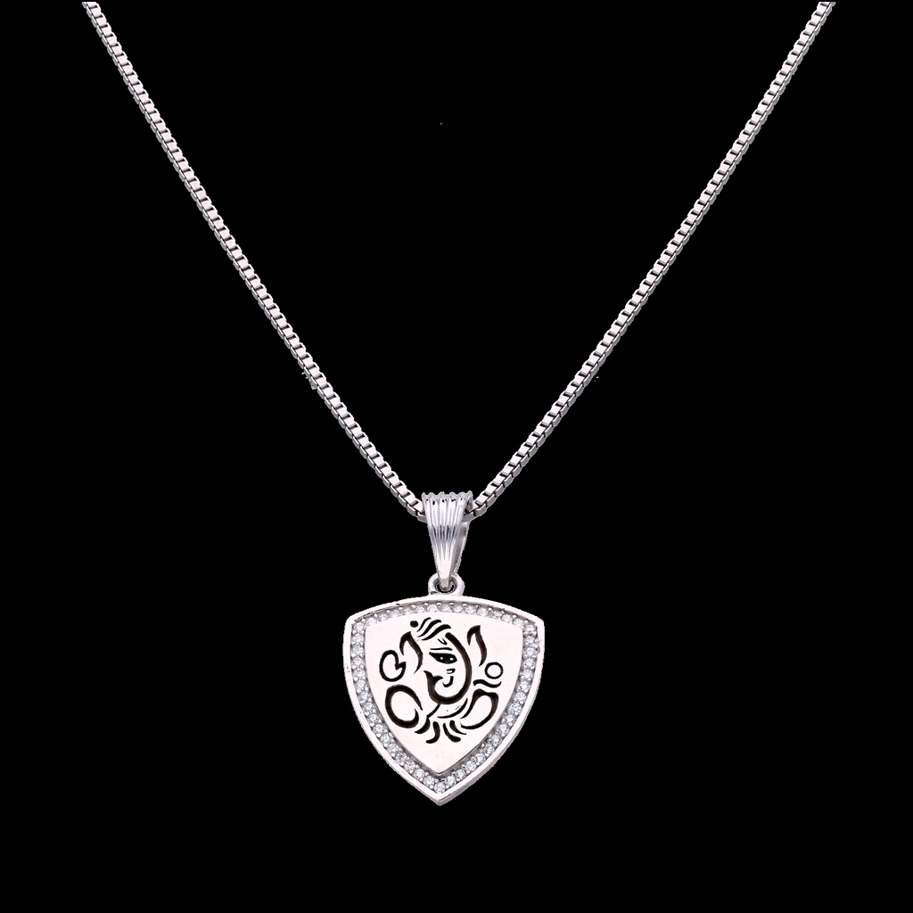 Lord Ganesha Pendant with Chain