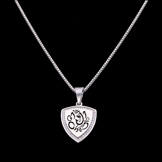 Lord Ganesha Pendant with Chain