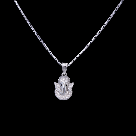 Ganesha Pendant with Chain