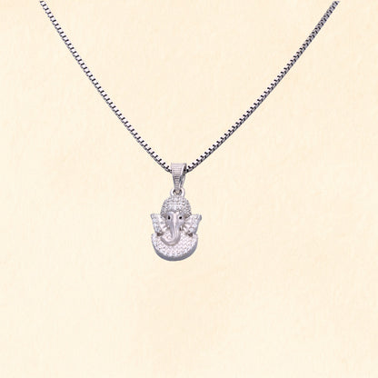 Ganesha Pendant with Chain