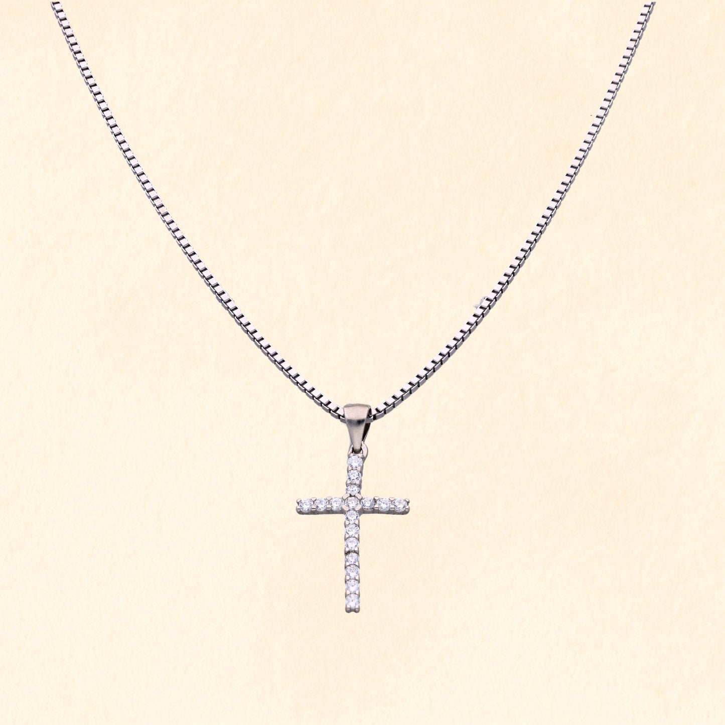 Cross Pendant with Chain