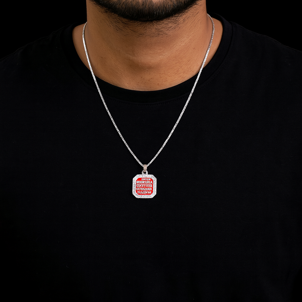 Shiv Stotra Pendant with Chain