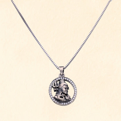 Lord Shiva Pendant with Chain