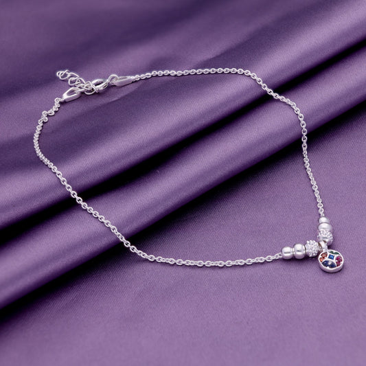 Evil Eye Charm Chain Anklet