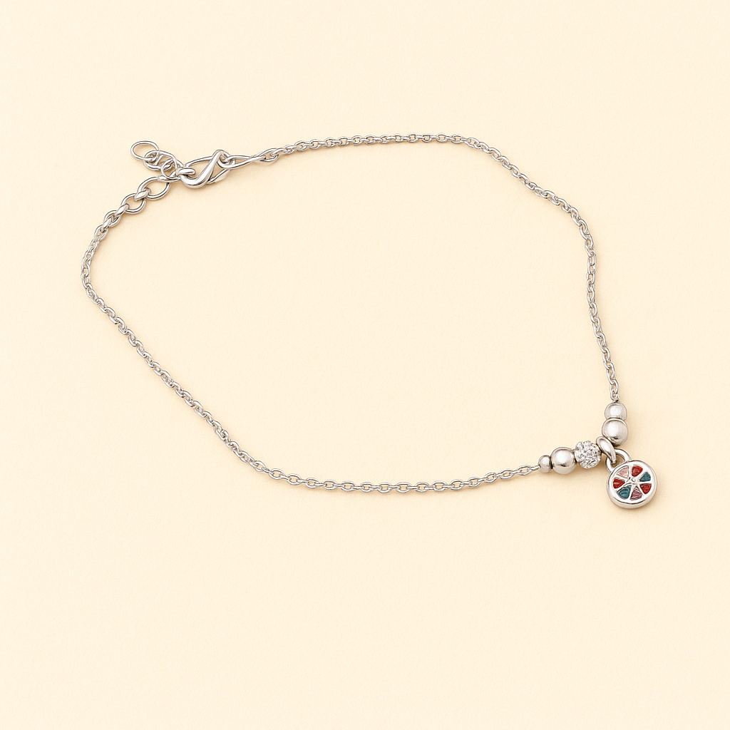 Evil Eye Charm Chain Anklet