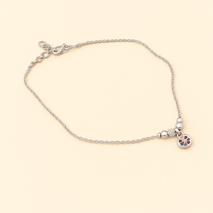Evil Eye Charm Chain Anklet